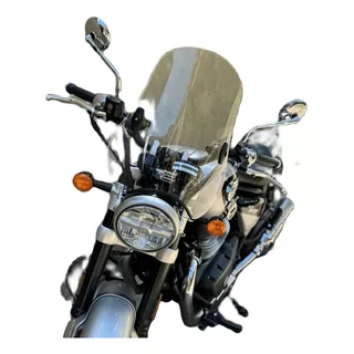 Parabrisas Moto Royal Enfield Super Meteor 650 Soporte Nylon