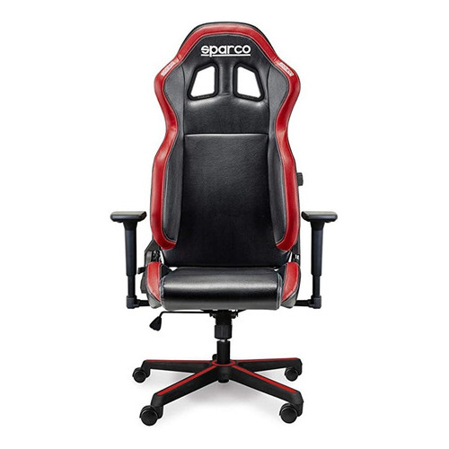 Silla Sparco Gaming Icon Color Rojo Material del tapizado Cuero sintético