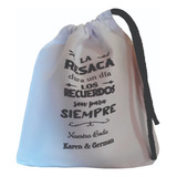 Bolsa Souvenir Anti Resaca Kit Emergencia Hangover Tela 50u