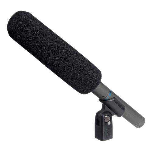 Micrófono De Cañón Audio-technica At897 Color Negro