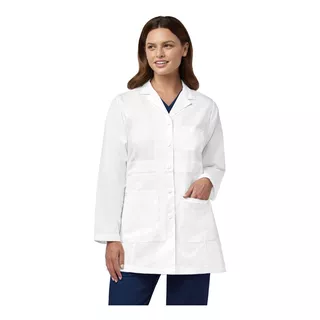 Delantal Médico 700 Mujer Blanco Wonderwick Youniforms