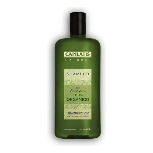 Shampoo Con Aloe Vera 100% Orgánico