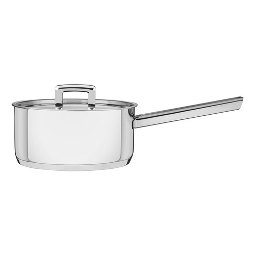 Olla Tramontina Brava Triple Fondo Acero Inox 20cm 2.70 Lts Color Plateado