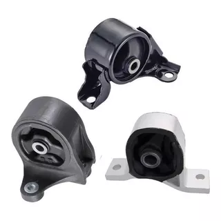 3 Coxim Motor E Câmbio Civic Automático 2002 2003 2004 2005