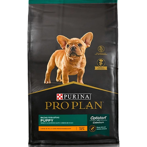 Alimento Pro Plan OptiStart Puppy para perro cachorro de raza pequeña sabor pollo en bolsa de 3kg