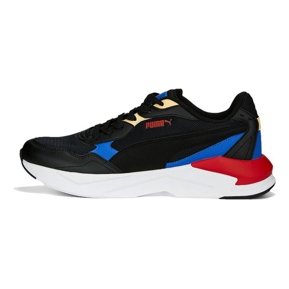 Tenis Puma Xray Speed Lite Hombre-negro/azul/rojo