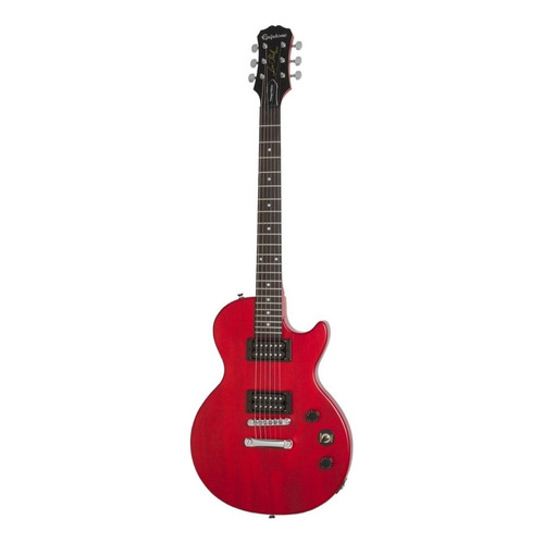Guitarra eléctrica Epiphone Les Paul Special VE de álamo cherry satinado con diapasón de palo de rosa