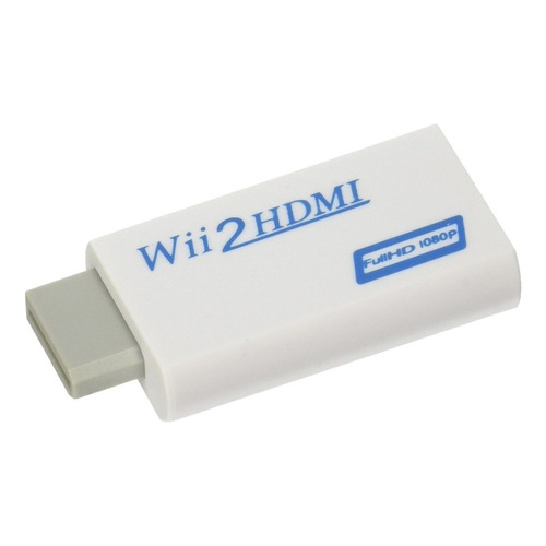 Wii Adaptador Para Conectar Hdmi 1080p Compatible Con Wii