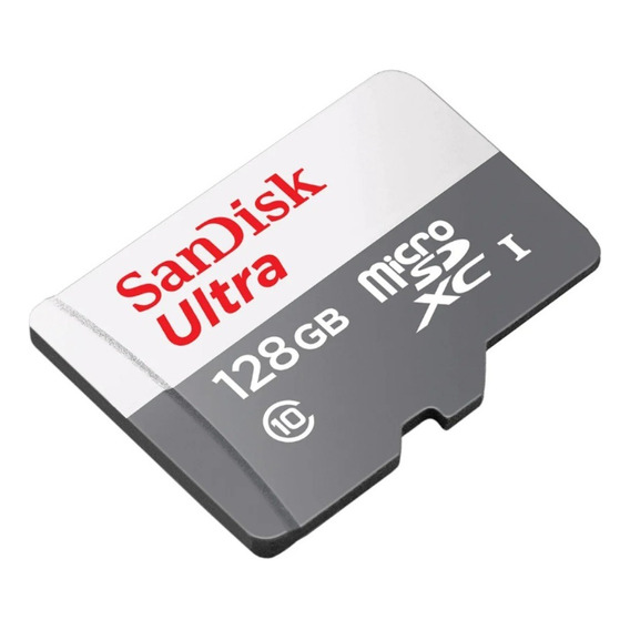 Tarjeta de memoria SanDisk SDXC MicroSd128gb  Ultra con adaptador SD 128GB