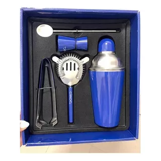 Kit Ciroc Set Bartender Barman Coctelera Tragos Acero