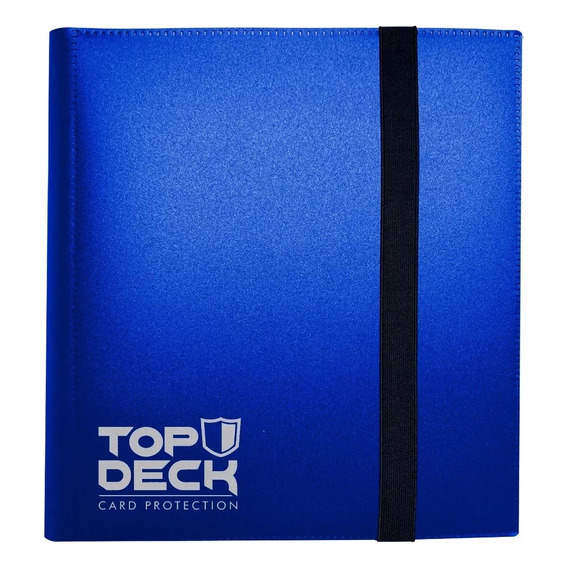 Carpeta Topdeck 4 Bolsillos Azul