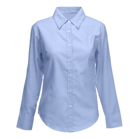 Camisa Oxford Dotacion Empresarial Clásico Dama 