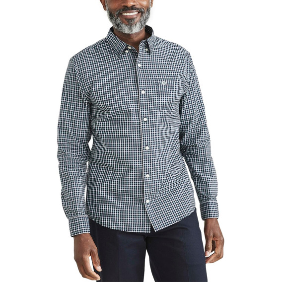 Camisa Hombre Signature Long Sleeve Classic Fit Comfort Flex