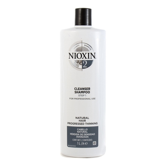 Nioxin Cleanser 2 1000ml- Shampoo Crecimiento De Cabello