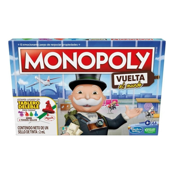 Juego De Mesa Monopoly  World Tour