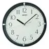 Reloj De Pared Seiko Kuota Negro Mate De 30 Cm Con Movimient