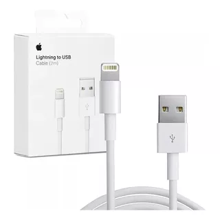 Cable Apple Lightning Original iPhone iPad AirPods 2 Metros