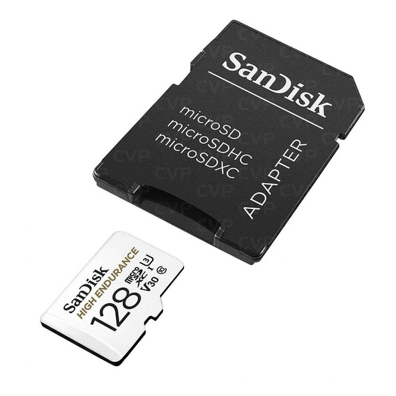 Memoria Microsd Xc 128gb Sandisk High Endurance Dash Cam 4k