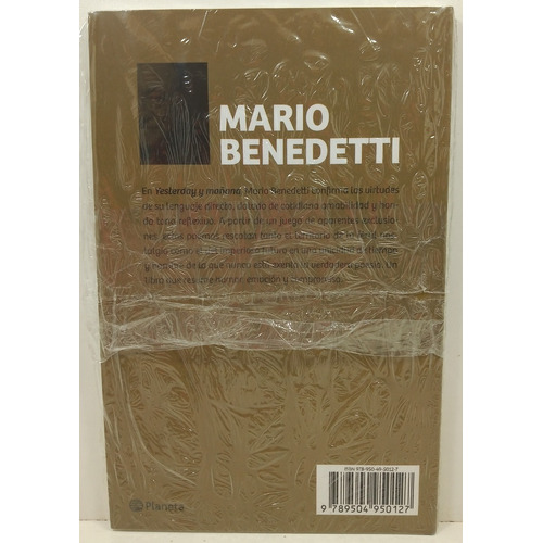 Yesterday Y Mañana -  Mario Benedetti
