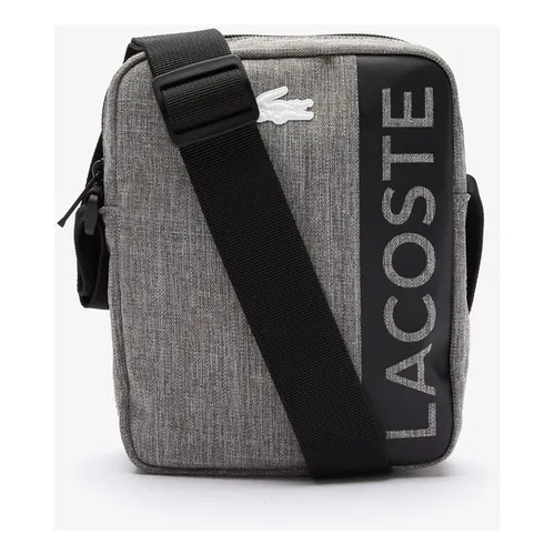 Bolsa Crossbody Vertical Neocroc Para Hombre Lacoste Color Gris |  MercadoLibre