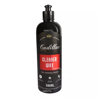 Cera Carnaúba Limpadora Cleaner Wax Cremosa Cadillac 500ml