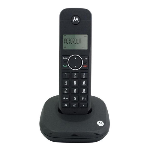 Teléfono Motorola  Telefone Sem Fio Motorola inalámbrico - color negro