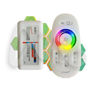 Controladora Para Tira De Led Rgb Color Touch Control Remoto