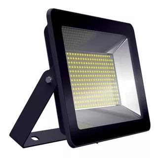 Proyector Reflector Led 100w 6500k Intemperie Interelec Color De La Carcasa Negro Color De La Luz Fria 220v