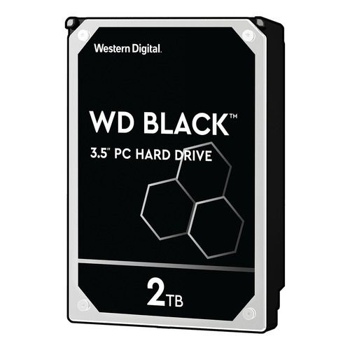 Disco duro interno Western Digital WD Black WD2003FZEX 2TB negro