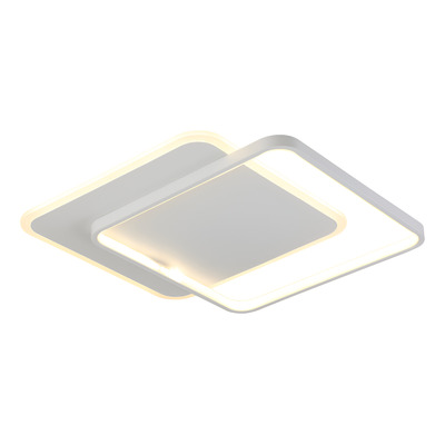 Plafon Led Moderno Blanco Diseño Cuadrado L8872 50cm Mks 