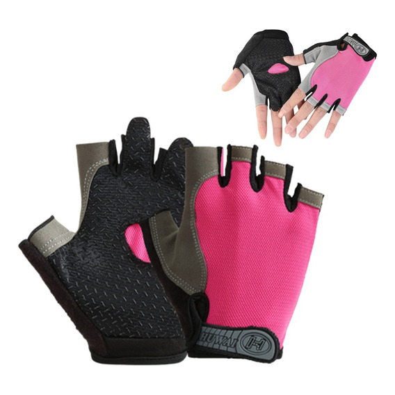 Guantes Ciclismo Bicicleta Con Palma Gel Cortos