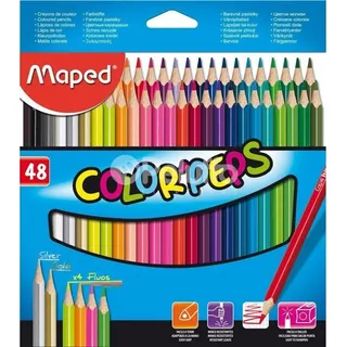 Lápices Maped Color´peps X 48