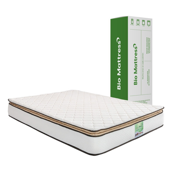 Colchon Individual Bio Cotton Memory Foam Bio Mattress