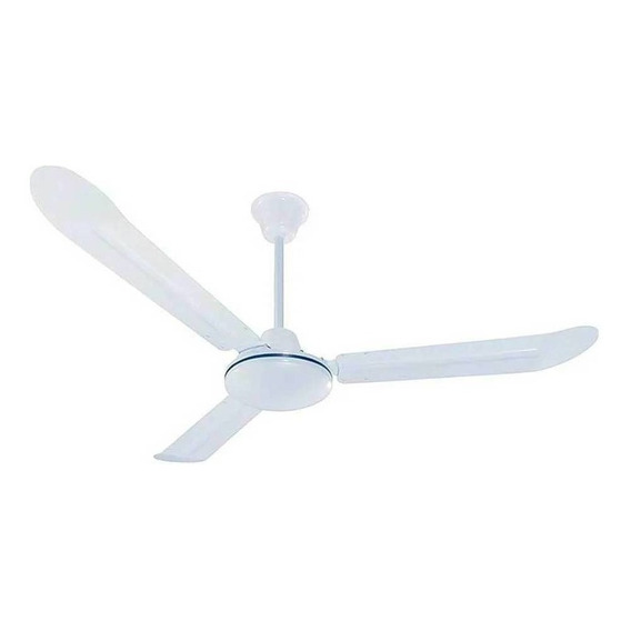 Ventilador De Techo Vec Supreme 961 Blanco 56  110 v 3 Aspas