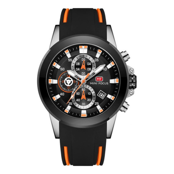 Reloj Para Hombre Mini Focus Mf0287g Mfa3713 Negro