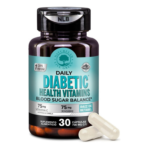 Diabetic Health Vitamins® Sabor Sin sabor