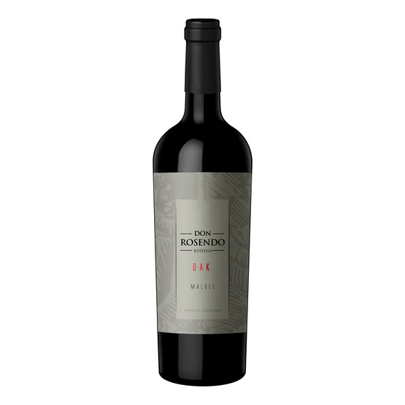 Vino Don Rosendo Malbec Oak 750ml