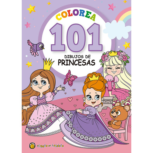 Colorea 101 Dibujos De Princesas - El Gato De Hojalata