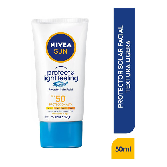 Bloqueador Solar Nivea Sun Protect Fps50 X 50ml