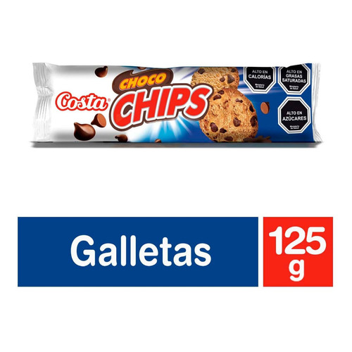 Galletas Costa Choco Chips 125 G