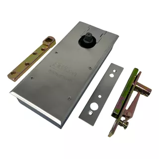 Kit Bisagra Hidraulica Bruken Para Puerta De Aluminio 80 Kg