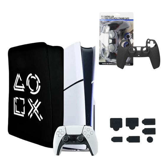 Funda Protectora Compatible Con Consola Ps5 Set Completo 