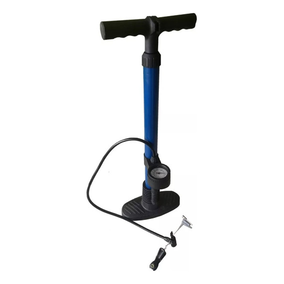 Inflador De Pie Tm Foot-pump Con Medidor Bicicleta Tio Musa