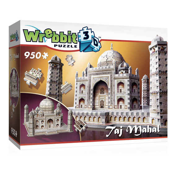 Puzzle 3d Taj Mahal Wrebbit 950 Piezas