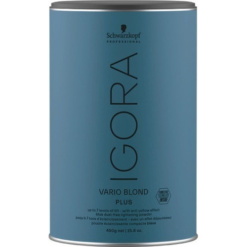  Schwarzkopf Igora Vario Blond Plus Extra Polvo Dec 450grs Tono claro