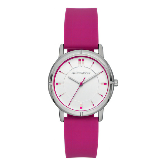 Reloj Mujer Skechers Bellflower Rs Color De La Correa Rosa