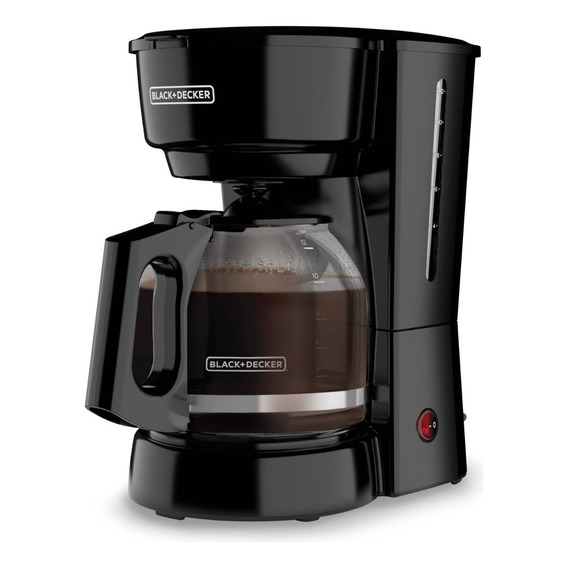 Cafetera Semi Automática Black+decker 12tz Filtro Permanente