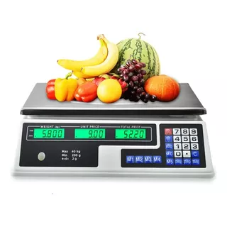 Balanza Comercial Digital 40 Kg