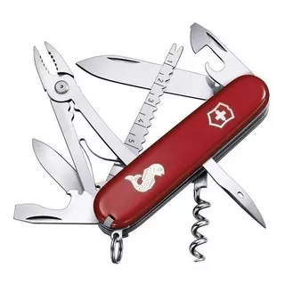 Navaja Victorinox Roja Angler 1.3653.72 Original