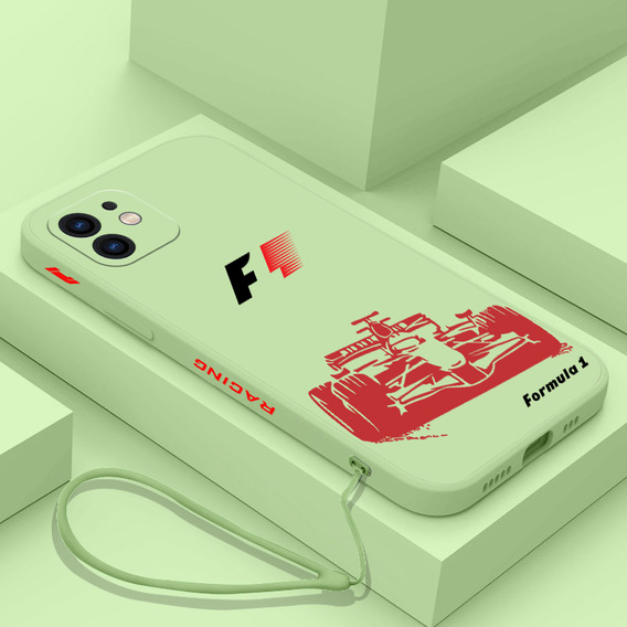Funda De Teléfono Fórmula 1 F1 Para iPhone, Funda De Silicon